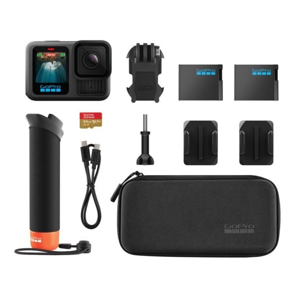 Paquete de cámara deportiva GoPro HERO13 Black + accesorios - Imagen 3