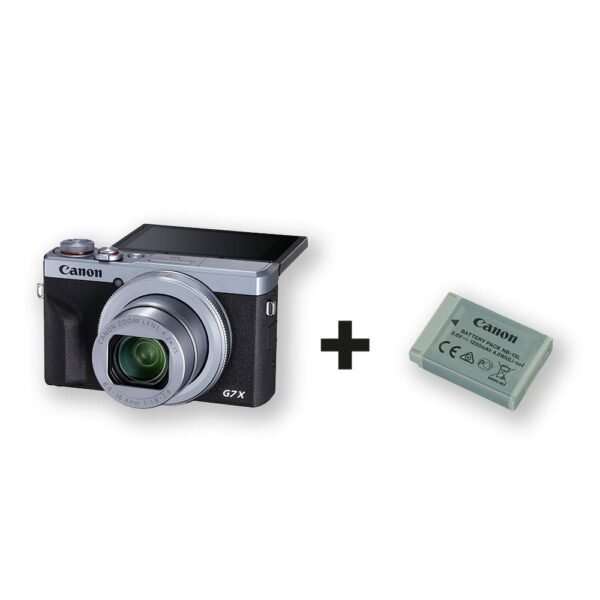 Compacto para Vlogging Canon PowerShot G7X Mark III Plata + 2ª Batería - Imagen 19